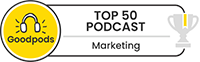 goodpods top 100 marketing podcasts