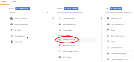 Link Google Ads and Analytics
